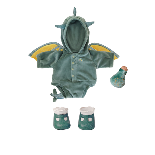 Olli Ella Dinkum Doll Outfit Set - Dragon Outfit