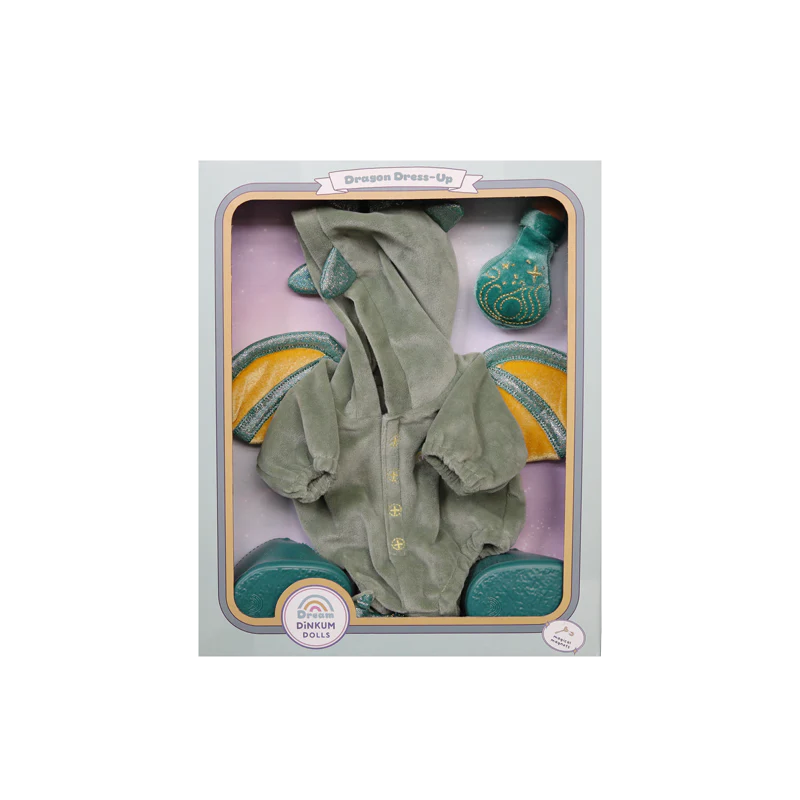 Olli Ella Dinkum Doll Outfit Set - Dragon Outfit