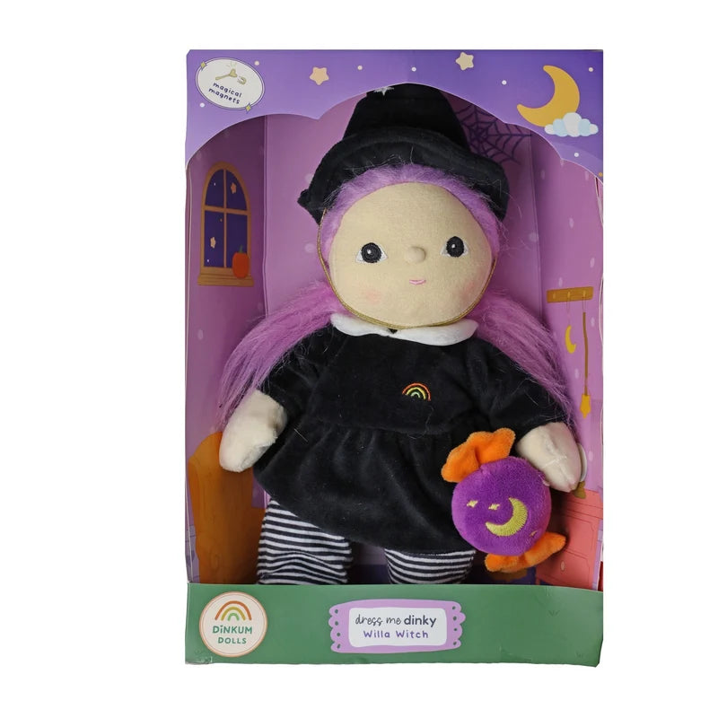 Dinkum Dolls by Olli Ella Dress Me Dinky - Willa Witch