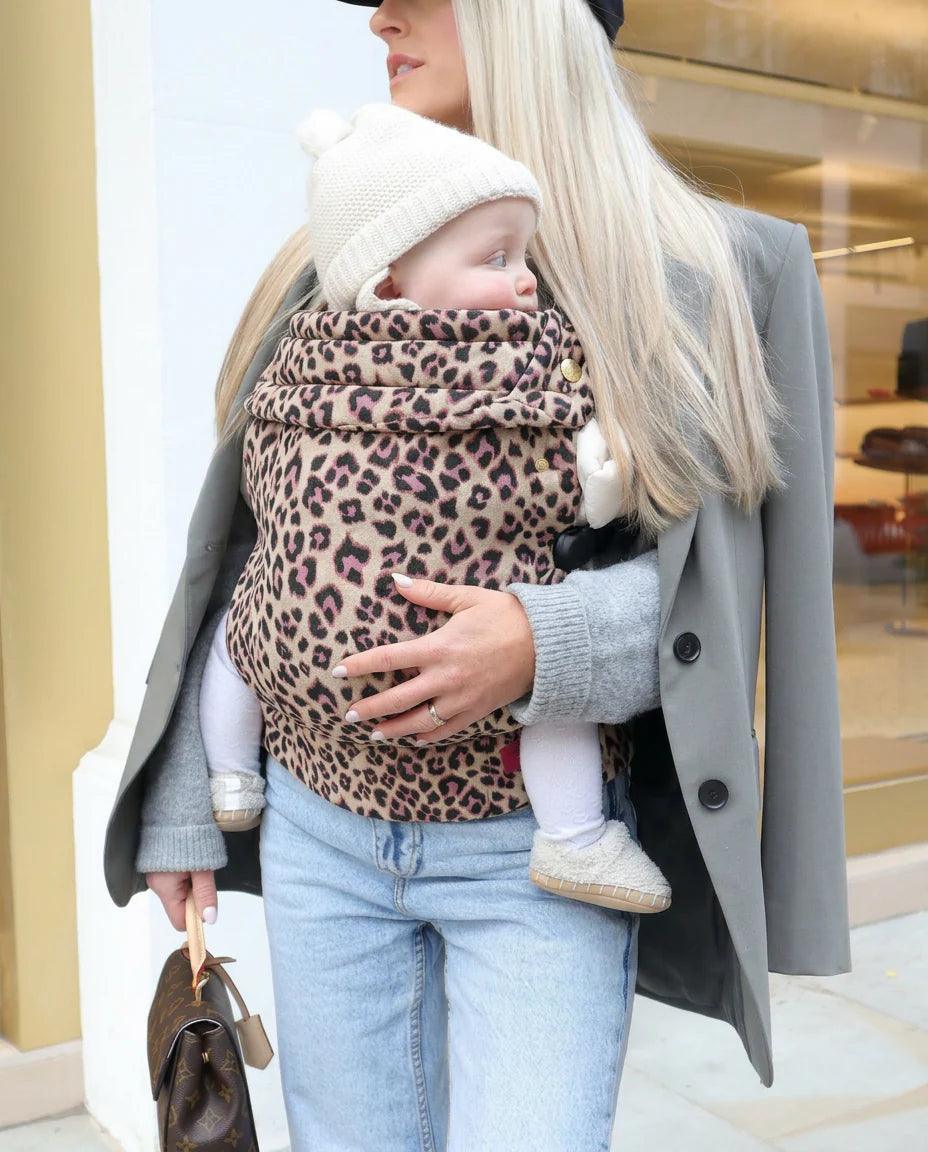 Bizzi Growin Nomad Air Baby Carrier - Dusky Leopard