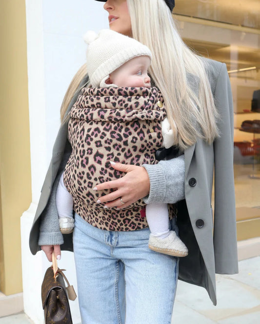 Bizzi Growin Nomad Air Baby Carrier - Dusky Leopard