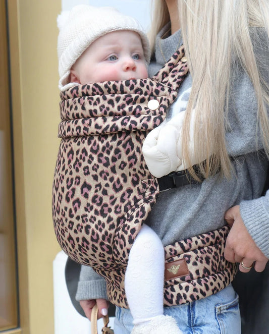 Bizzi Growin Nomad Air Baby Carrier - Dusky Leopard