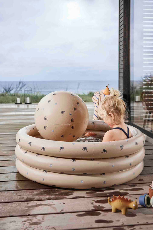 OYOY Mini Elephant Swimming Pool Large & Beach Ball