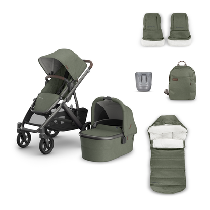 UPPAbaby Vista V3 Pushchair and Accessory Bundle