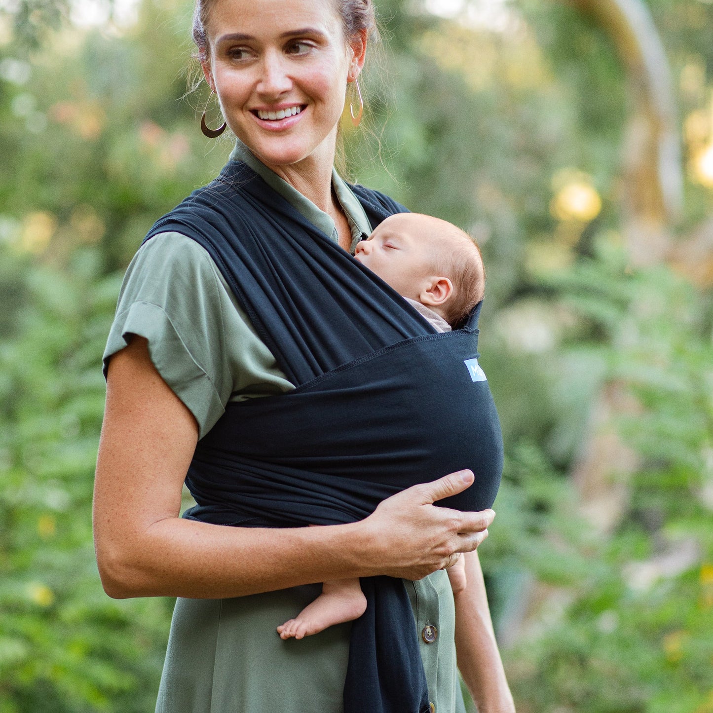 Moby Classic Wrap Baby Carrier - Black