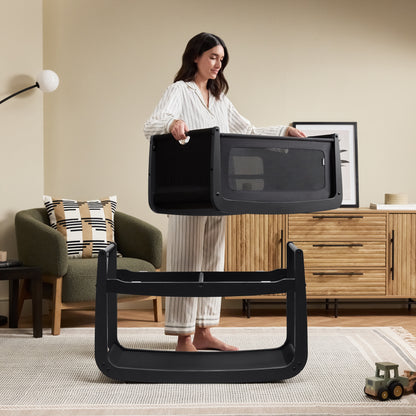 Snüz SnuzPod5 Bedside Crib - Graphite
