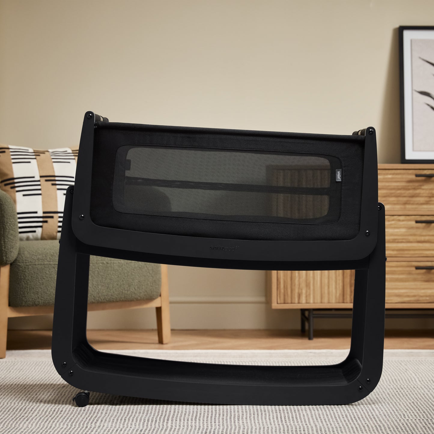 Snüz SnuzPod5 Bedside Crib - Graphite