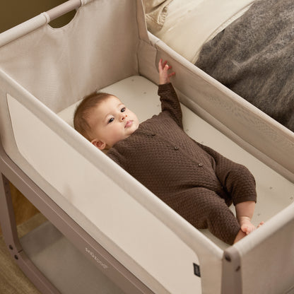 Snüz SnuzPod5 Bedside Crib - Mocha