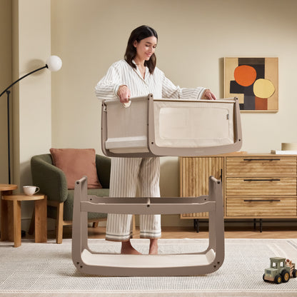 Snüz SnuzPod5 Bedside Crib - Mocha