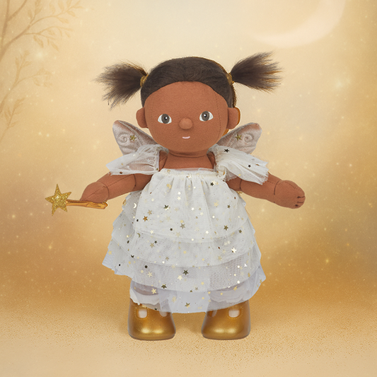 Olli Ella Dinkum Doll Fairy Outfit Set - Pearl