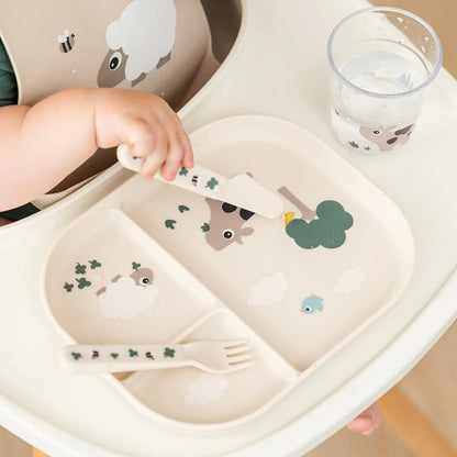 Done By Deer Foodie Cutlery Set - Tiny Farm Sand