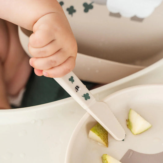 Done By Deer Foodie Cutlery Set - Tiny Farm Sand