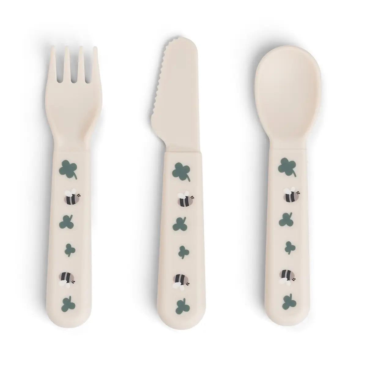 Done By Deer Foodie Cutlery Set - Tiny Farm Sand