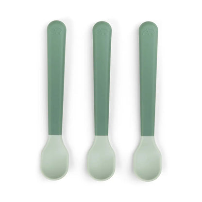 Done By Deer Easy-grip Baby Spoon Set - Green