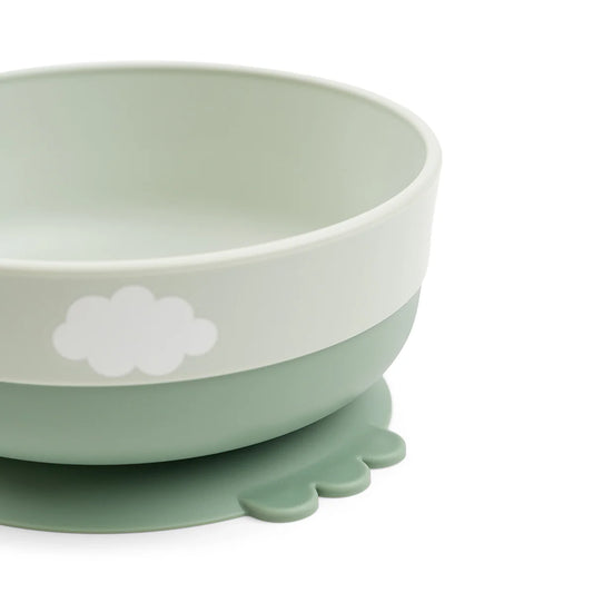 Done By Deer Foodie First Meal Set - Happy Clouds Green