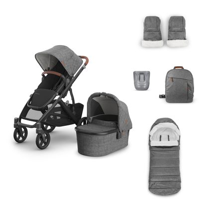 UPPAbaby Vista V3 Pushchair and Accessory Bundle