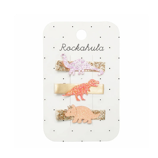 Rockahula Glitter Dinosaur Bar Clips