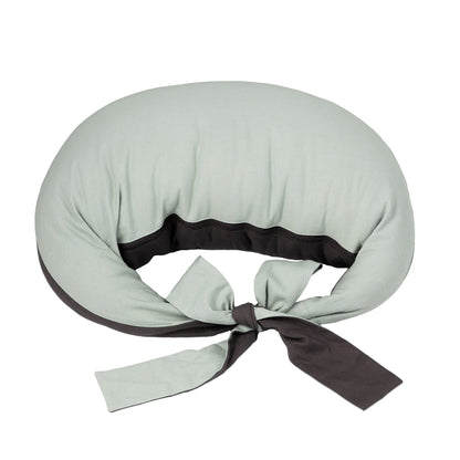 Hippychick Feeding Pillow - Sage Green/Charcoal