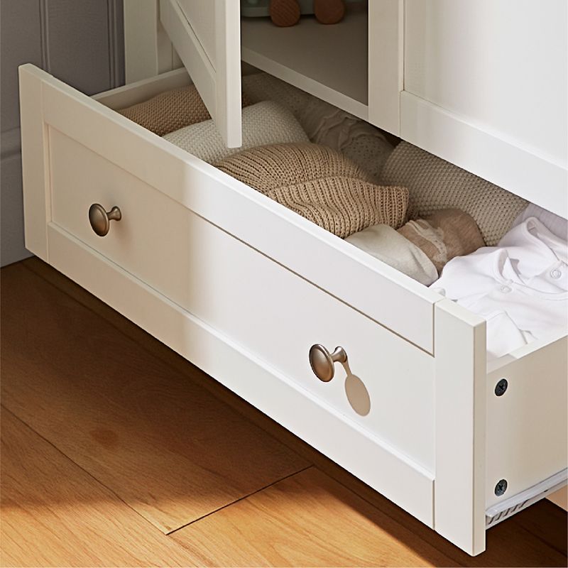 CuddleCo Burford Wardrobe - White & Oak