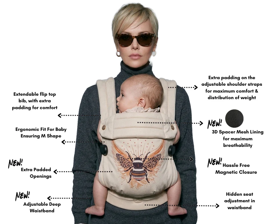 Bizzi Growin Nomad Air Baby Carrier - Hexa