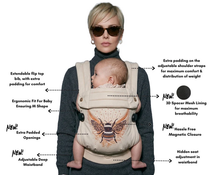 Bizzi Growin Nomad Air Baby Carrier - Hexa