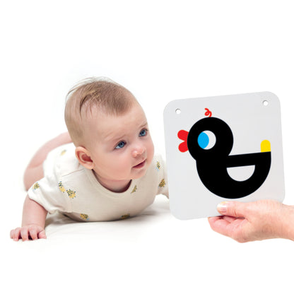 Banana Panda High Contrast Baby Cards 0m+