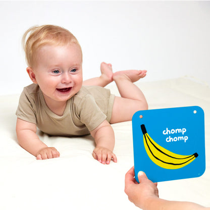 Banana Panda High Contrast Baby Cards 6m+