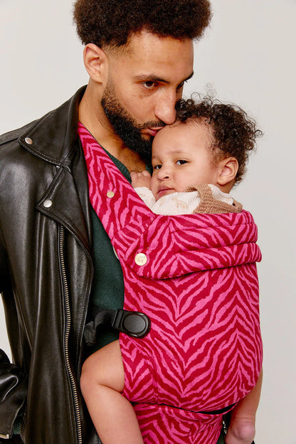 Bizzi Growin Nomad Air Baby Carrier - Flaming Zebrano