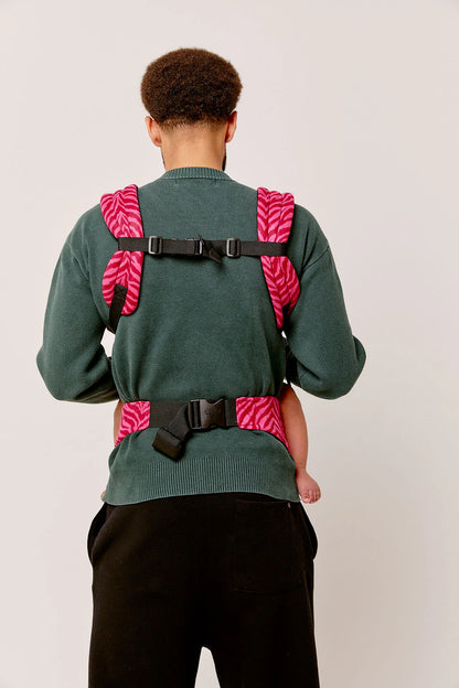 Bizzi Growin Nomad Air Baby Carrier - Flaming Zebrano
