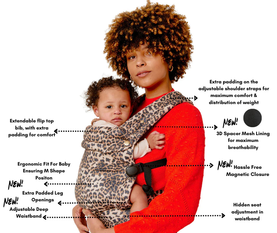 Bizzi Growin Nomad Air Baby Carrier - Cheetah