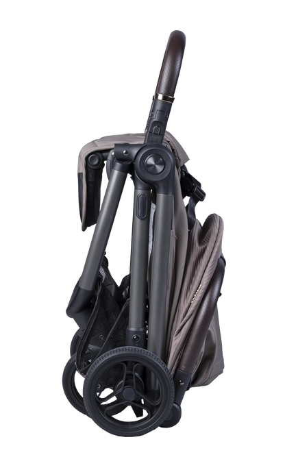Bababing Auto Fold Compact Stroller - Minky