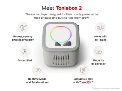 Tonies - Toniebox 2 Starter Set - Moon Grey