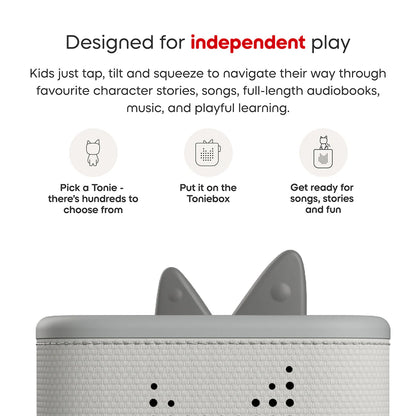 Tonies - Toniebox 2 Starter Set - Moon Grey