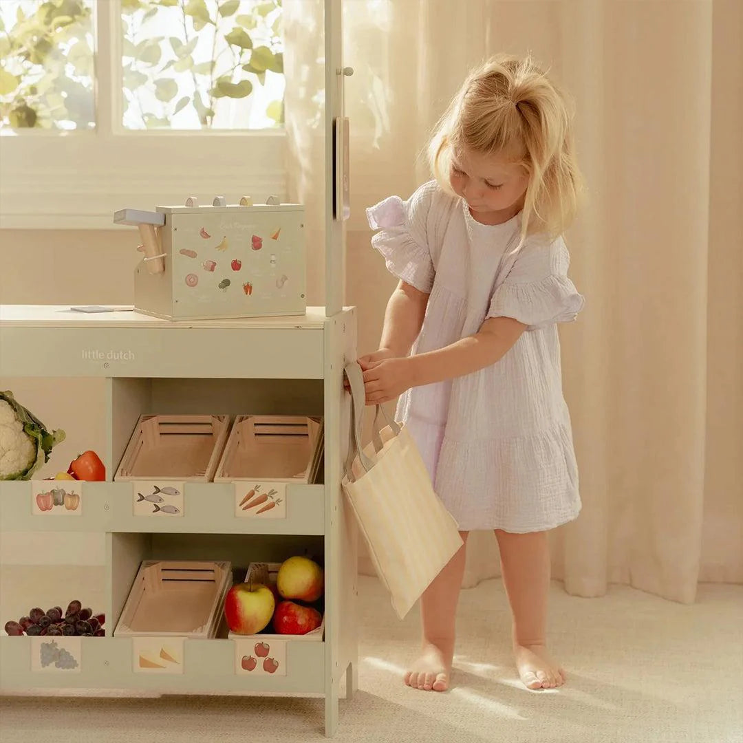 Little Dutch Wooden Market Stall