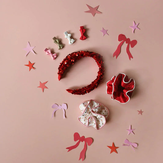 Rockahula Festive Mini Bow Clips