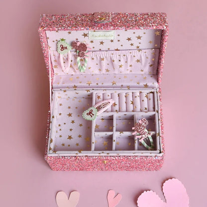 Rockahula Sweet Heart Bow Clips