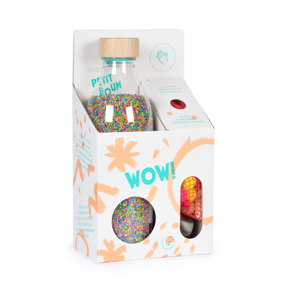 Petit Boum Sensory Toy WOW! Touch Rice Set