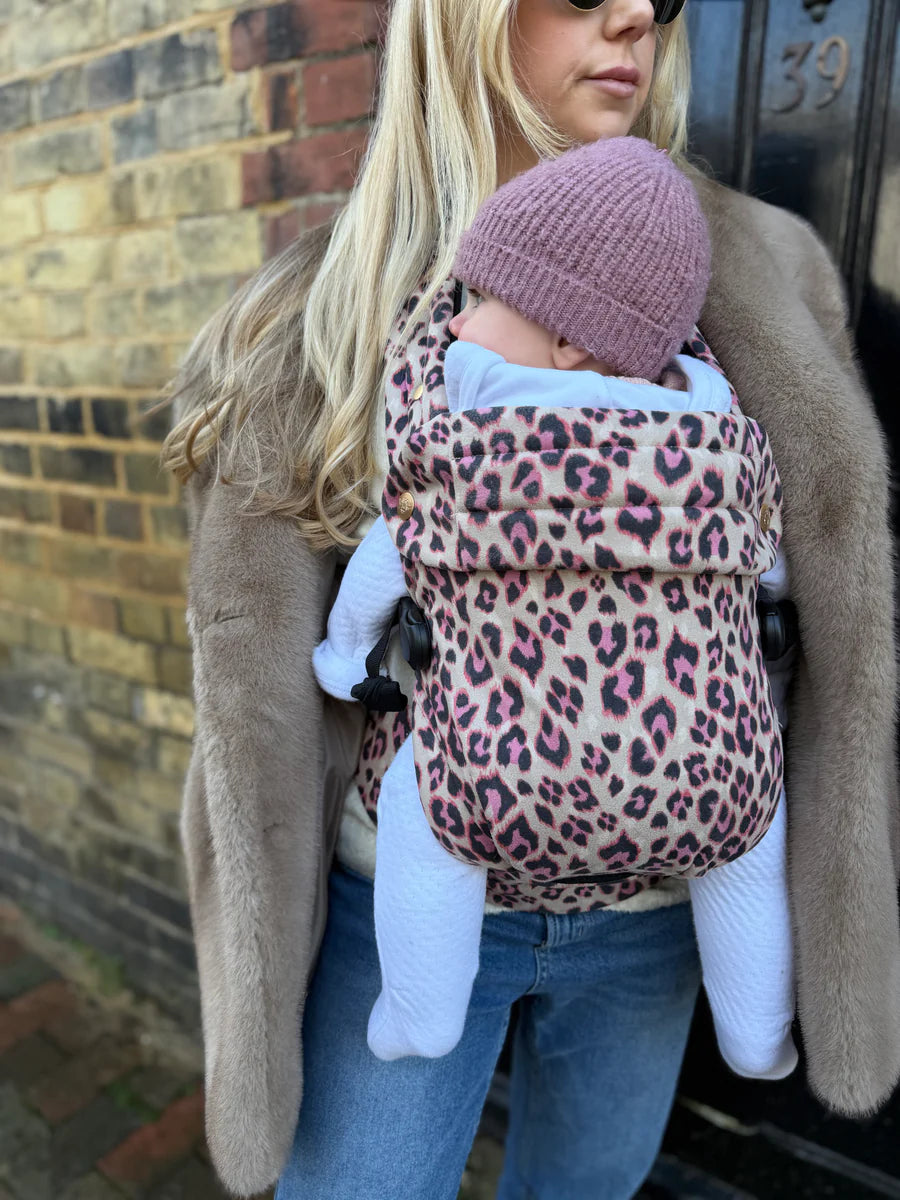 Bizzi Growin Nomad Air Baby Carrier - Dusky Leopard