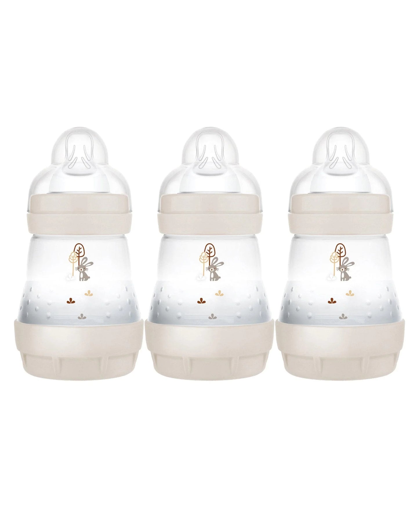 MAM Easy Start Anti-Colic Self Sterilising Baby Bottle 160ml - 3 Pack