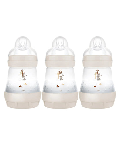 MAM Easy Start Anti-Colic Self Sterilising Baby Bottle 160ml - 3 Pack