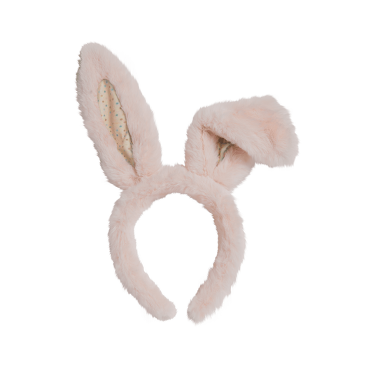 Olli Ella Fluffle Bunny Headband Pink
