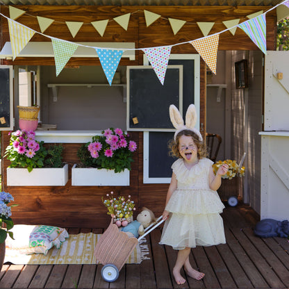 Olli Ella Fluffle Bunny Headband Pink