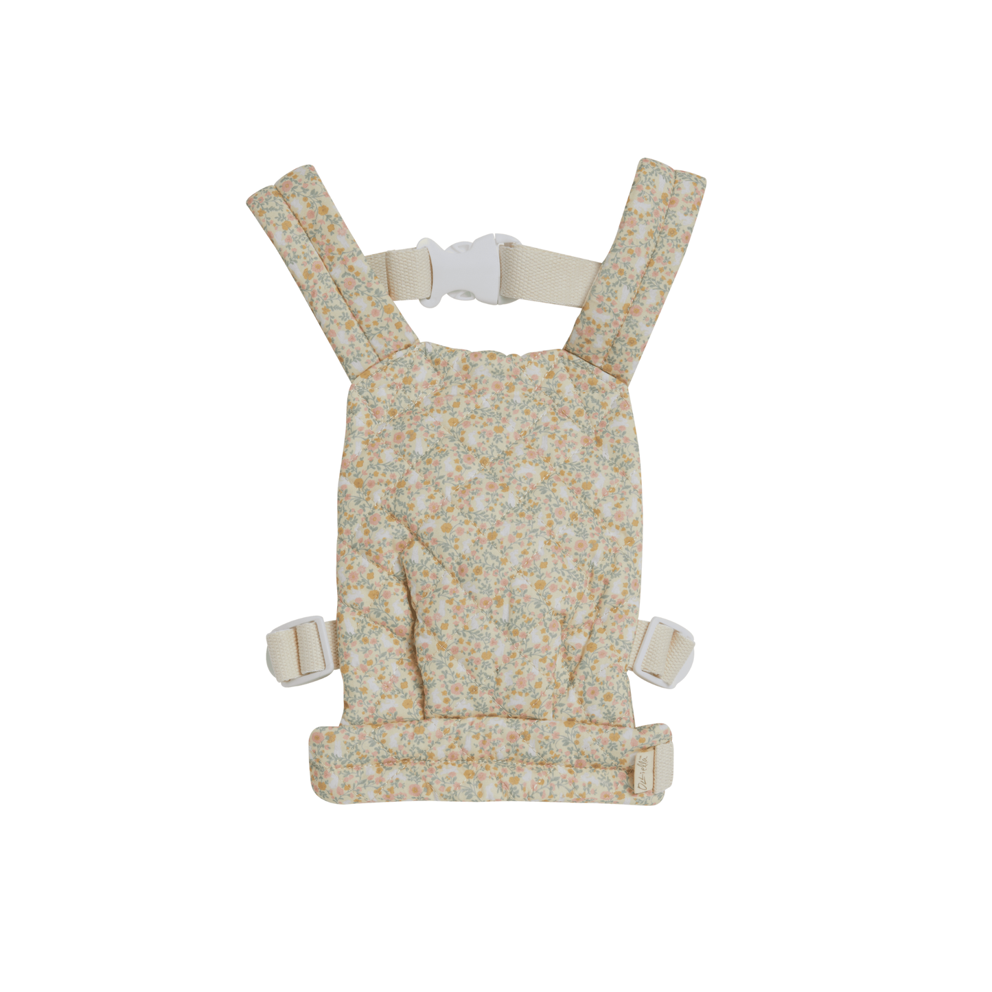 Olli Ella Dinkum Dolls Quilted Carrier – Garden floral