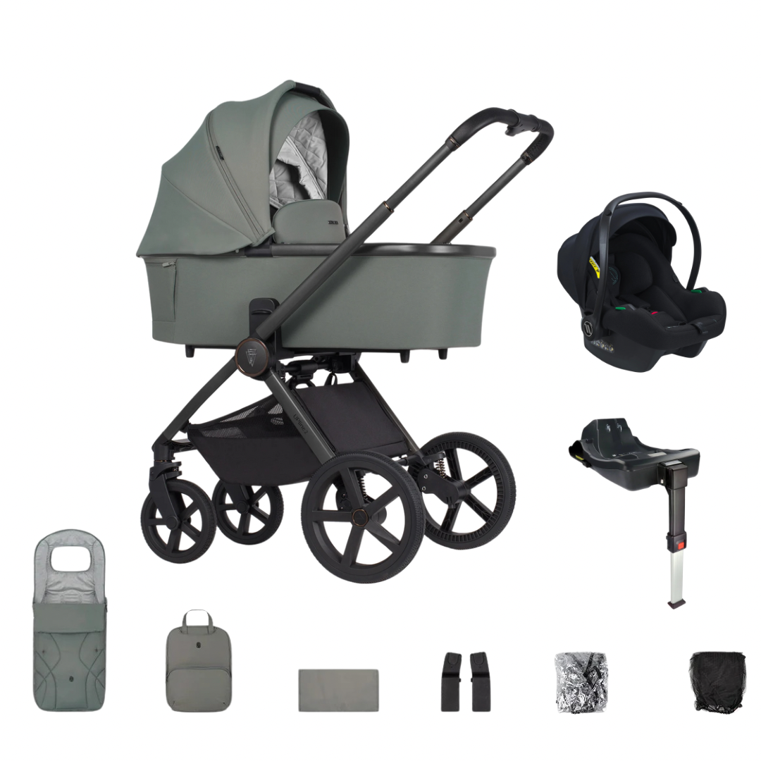 Venicci Upline 2 Pushchair with Avionaut Cosmo Smart 2.0 & Dock2 Isofix Base