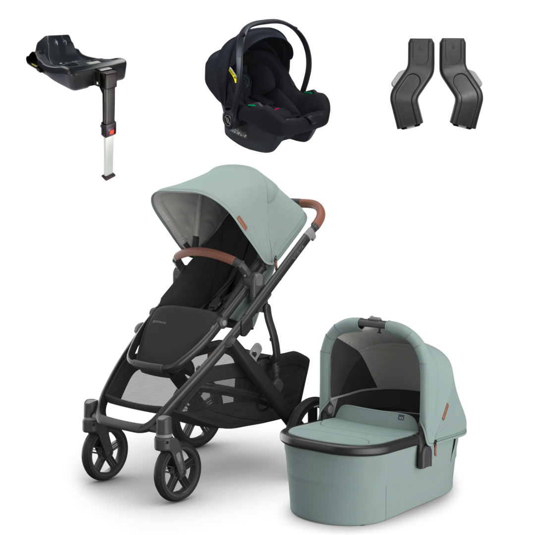 UPPAbaby Vista V3 Pushchair with Avionaut Cosmo Smart 2.0 & Dock2 Isofix Base