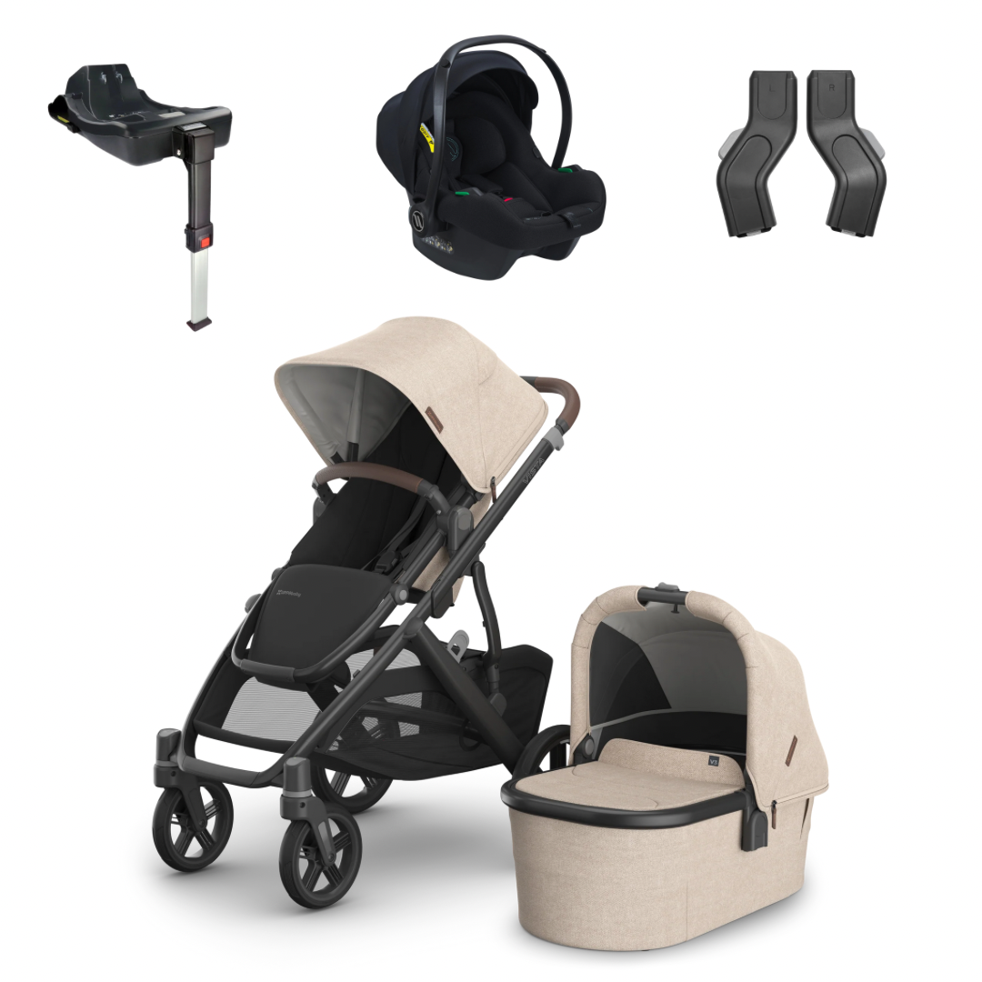 UPPAbaby Vista V3 Pushchair with Avionaut Cosmo Smart 2.0 & Dock2 Isofix Base