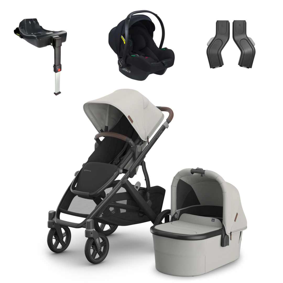 UPPAbaby Vista V3 Pushchair with Avionaut Cosmo Smart 2.0 & Dock2 Isofix Base