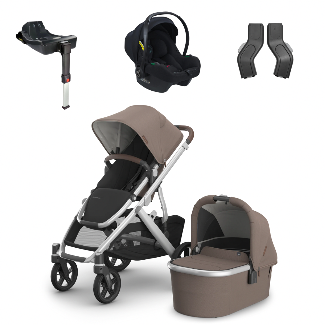 UPPAbaby Vista V3 Pushchair with Avionaut Cosmo Smart 2.0 & Dock2 Isofix Base