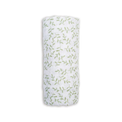 Lulujo Muslin Swaddle - Greenery