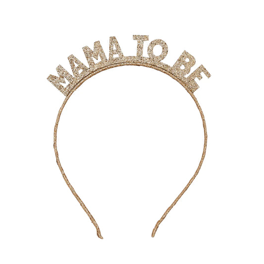 Hootyballoo Gold ‘Mama To Be’ Headband